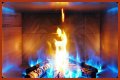 Blue Flame Fireplace? - Kylon Powell