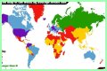 New map compares breast sizes around the world