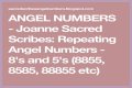 
Repeating Angel Numbers - 8's and 2's  (8822, 8282, 88822 etc)
